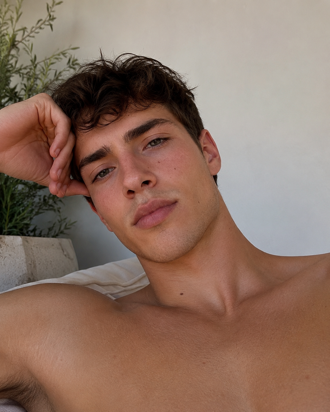 Male Selfie Portrait 04, a ready-made AI character image